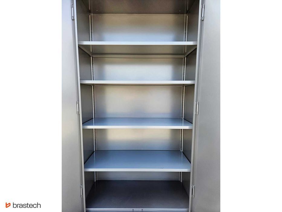 Szafa metalowa 195 cm x 100 cm x 45 cm Solidna 6 Zawiasów 90 kg