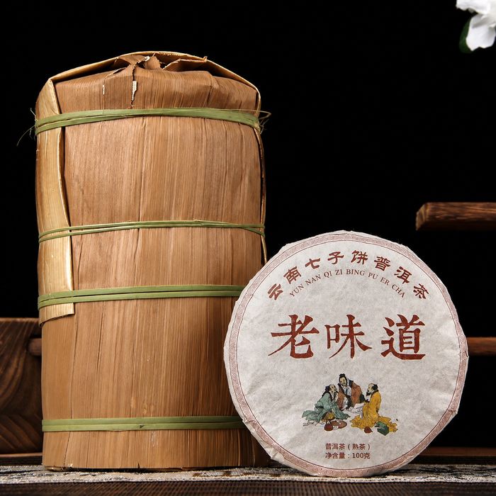 Shu Pu-Erh Lao Wei Dao 2019 – dojrzała herbata Pu-Erh 100 g