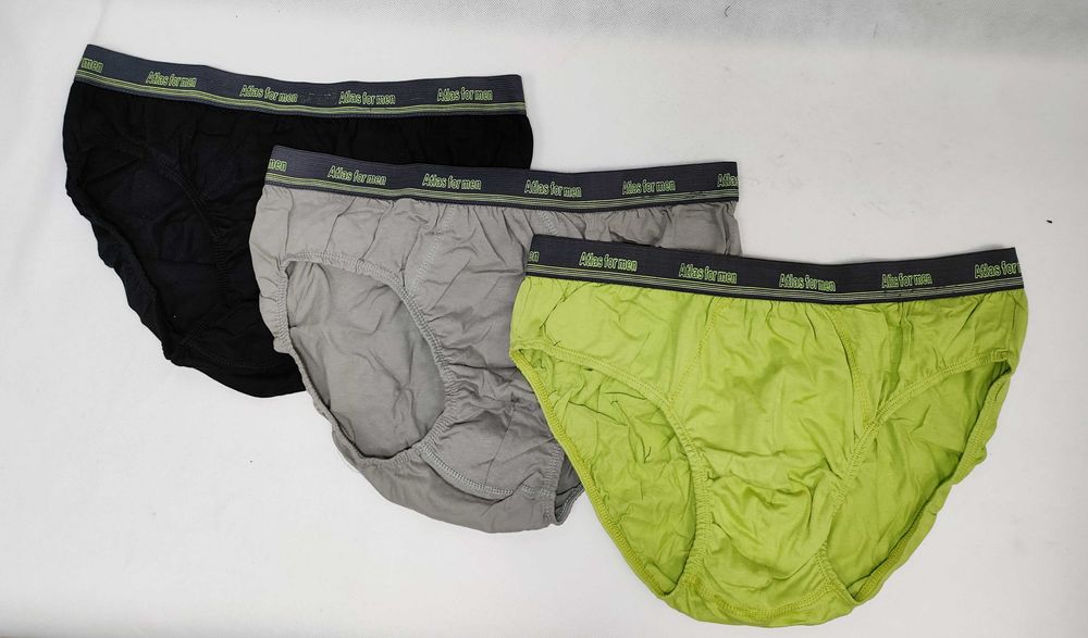 Zestaw 3 X Slipy męskie majtki 3 sztuki 2XL ATLAS FOR MAN I3016