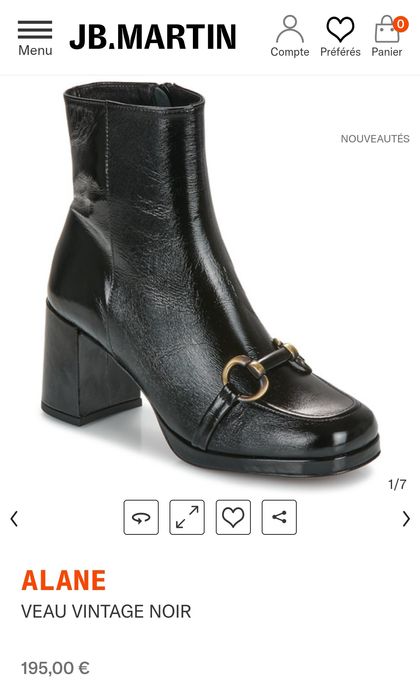 Botins JB.Martin originais Novos