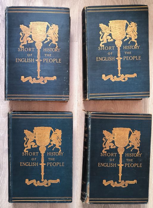 History of he english people I-IV z 1903 roku
