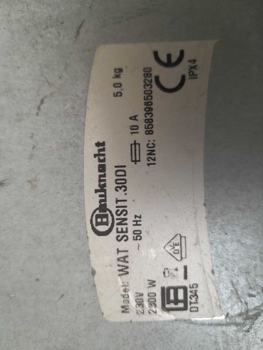 Пральна машина Bauknecht запчастини