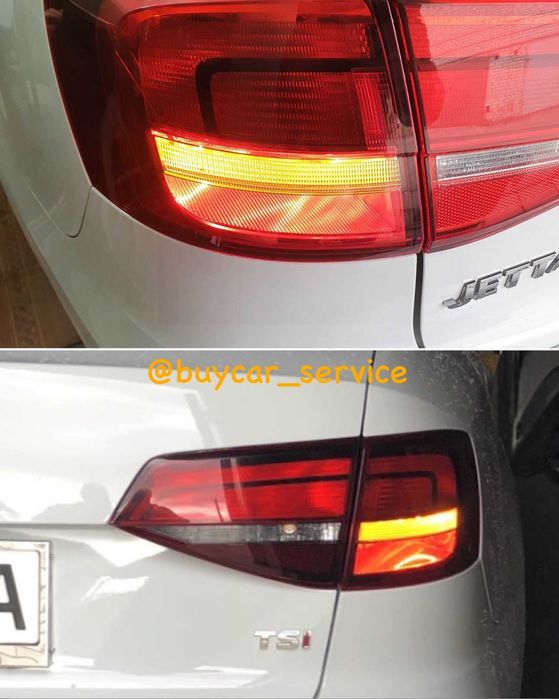 Желтые Повороты Volkswagen Tiguan, Passat, Jetta Audi A4 B8