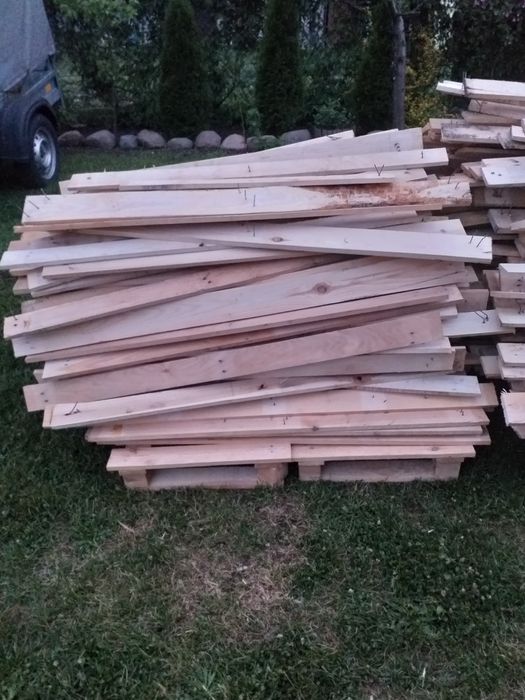 Deski szalunkowe z rozbiórki drewno