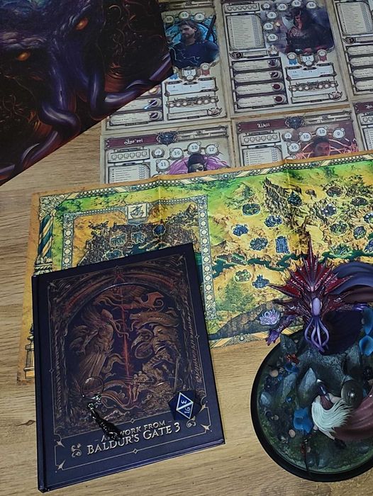Baldur's Gate 3 artbook z Edycji Kolekcjonerskiej