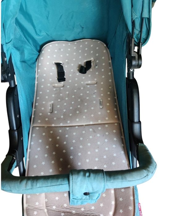 Коляска прогулочная серая carello