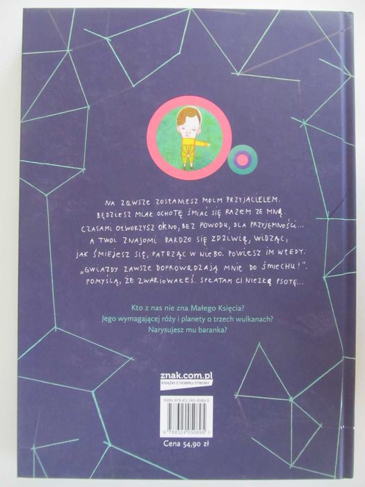 Mały Książę - de Saint-Exupery (nowe piękne ilustracje, duży format)