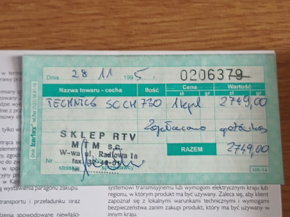 Sprzedam wieże Technics