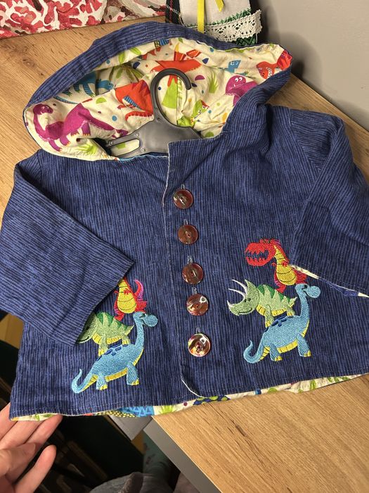 Вільветова  вітровка  на хлопчіка 6-9 місяців