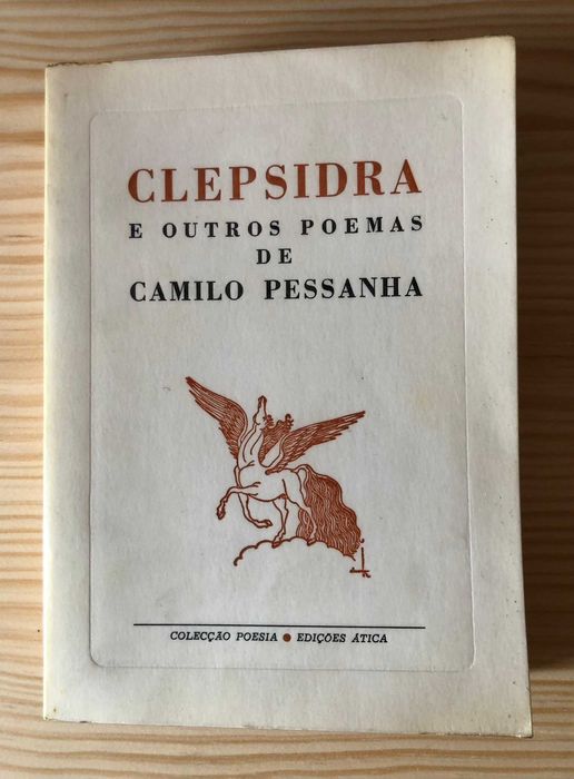 Clepsidra e outros Poemas - Camilo Pessanha