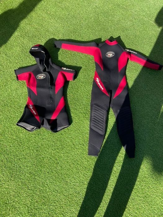 Fato de mergulho Subacqua mulher 5mm+5mm, tamanho S