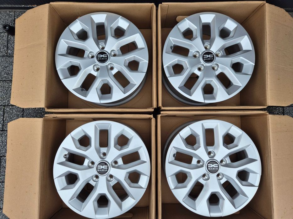 Felgi 16 DACIA DUSTER I, II 5x114,3 6,5 J ET 50
