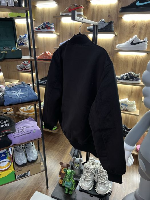 Бомбер Куртка Stussy SS Link Varsity Black