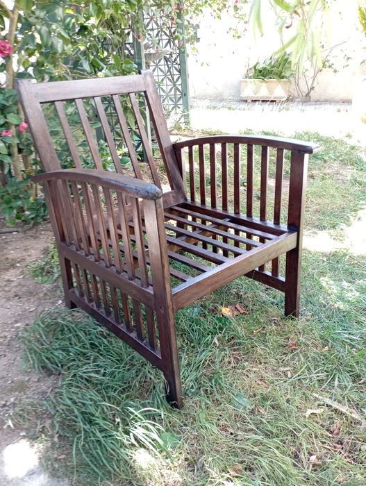 Cadeirão de jardim wenge