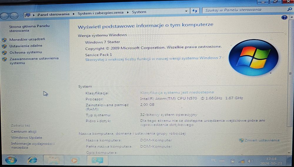 Netbook TOSHIBA NB520