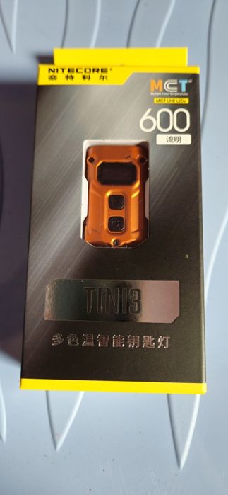 Latarka to Nitecore TINI3 600lm