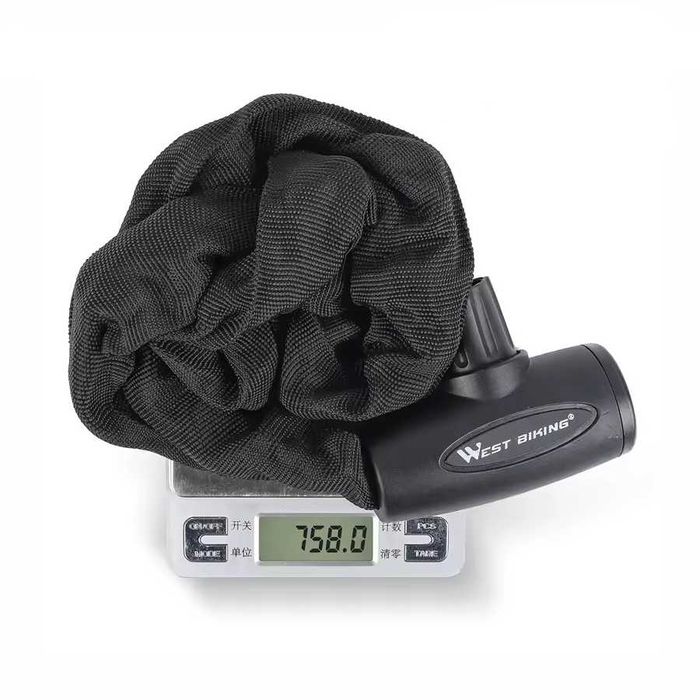 Corrente antifurto moto - cadeado segurança 2 Chaves