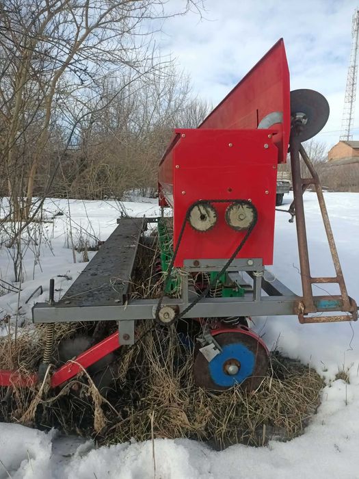 Сівалка зернова дискова