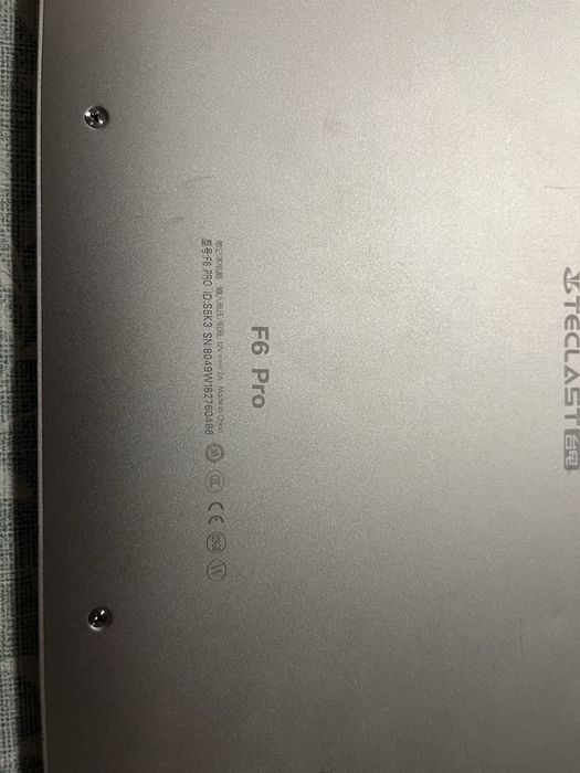 Notebook (Portatil/Tablet) -  Teclast F6 Pro