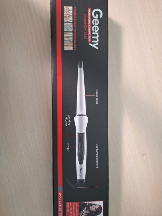 Конусна плойка Geemy gm2815