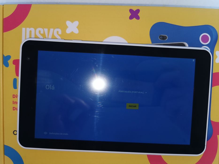 Tablet 7" Infantil com capa