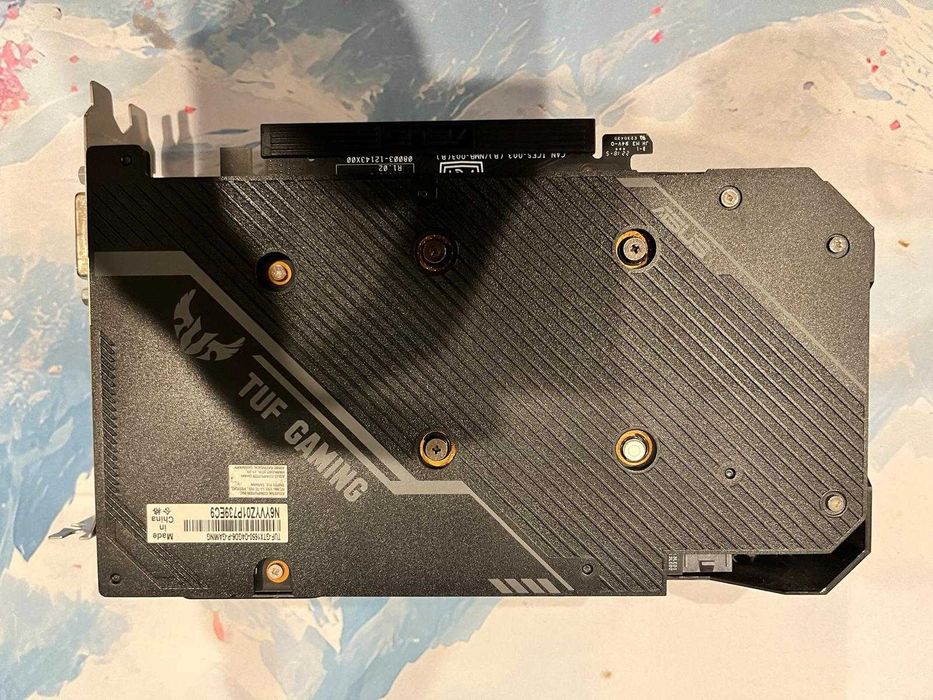 Asus Tuf Gaming GTX 1650 w stanie BARDZO DOBRYM