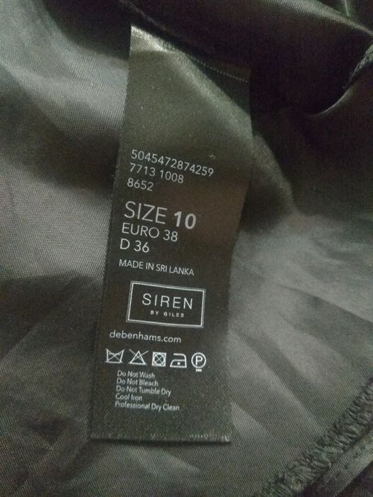 38 Czarna Suknia Ślubna Siren Haft Glamour