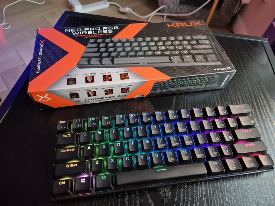 Klawiatura KRUX Neo Pro RGB Wireless