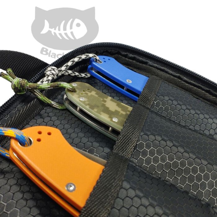 EDC-сумка для колекції складаних ножів (8 шт.).