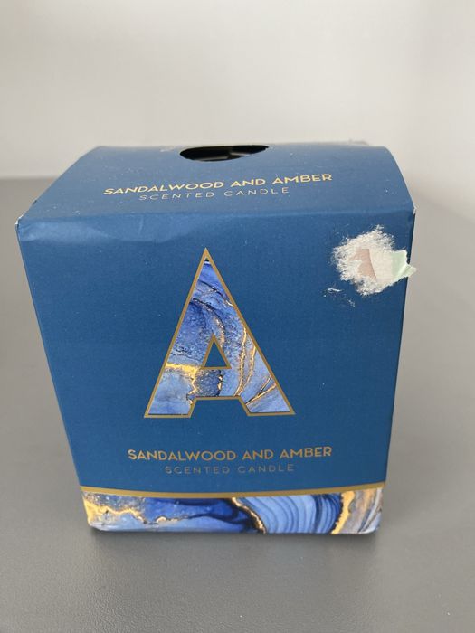 Świeca zapachowa sandalwood and amber