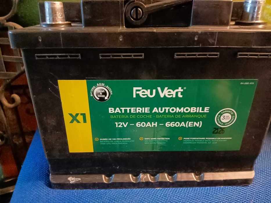 Bateria com 5 dias de uso para Dacia Duster