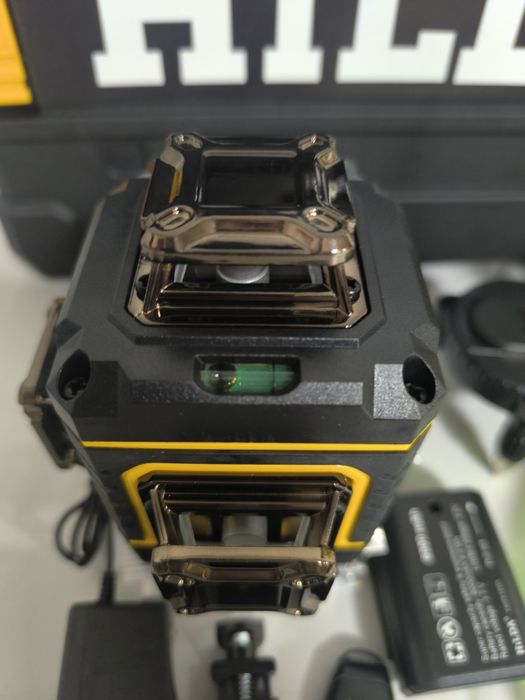 Рівень!Hilda 4d, з дисплеєм, 16променів! 2Акб +штатив!Нівелір