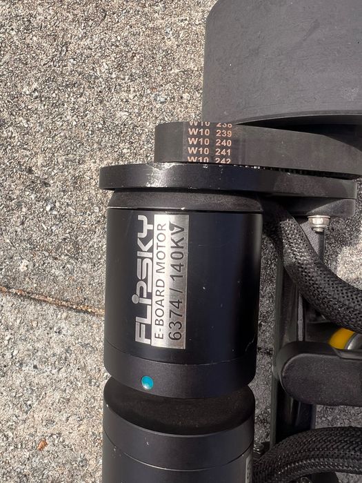 Skate elétrico componentes Evolve