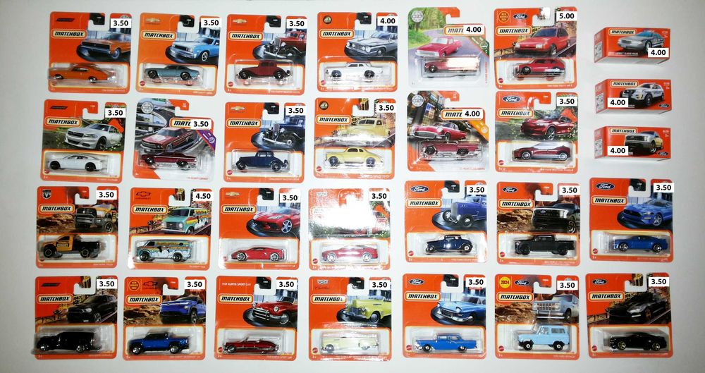 Matchbox - Carros Miniaturas de Coleção Escala 1/64