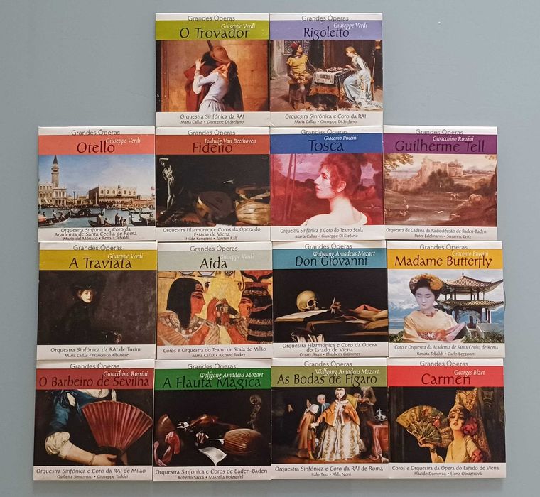 Óperas Famosas - 14 CDs