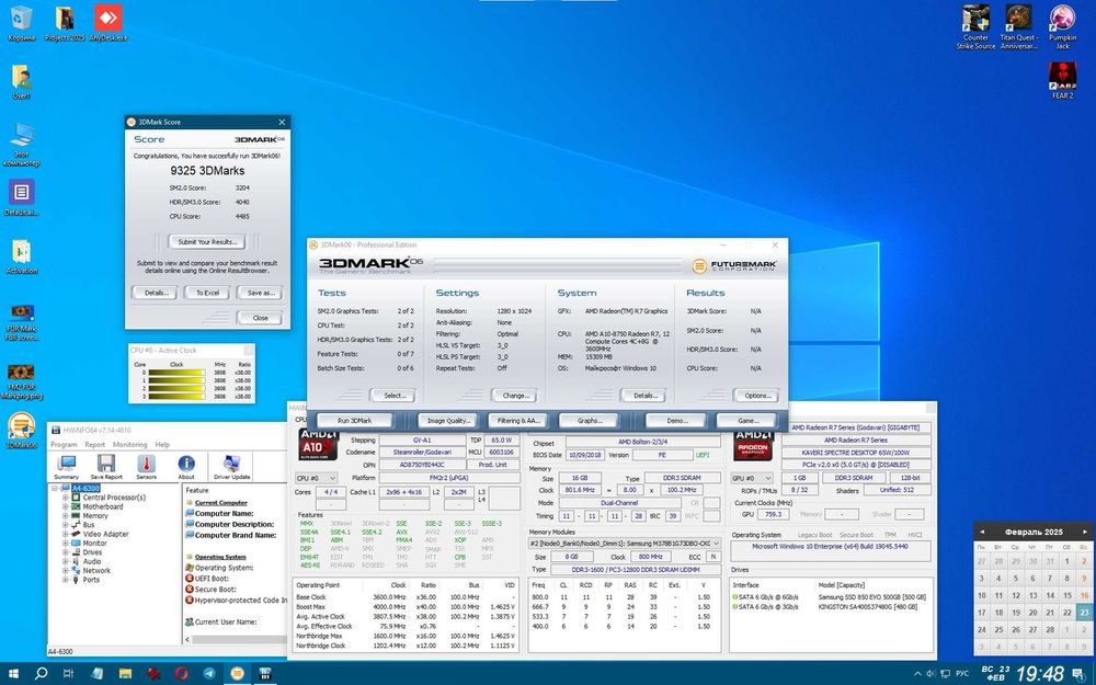 Материнська плата FM2+ GigaByte GA-F2A68HM-DS2 DDR3 VGA+DVI USB 3.0