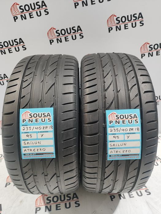 2 pneus semi novos 235-40R19 - Oferta dos Portes