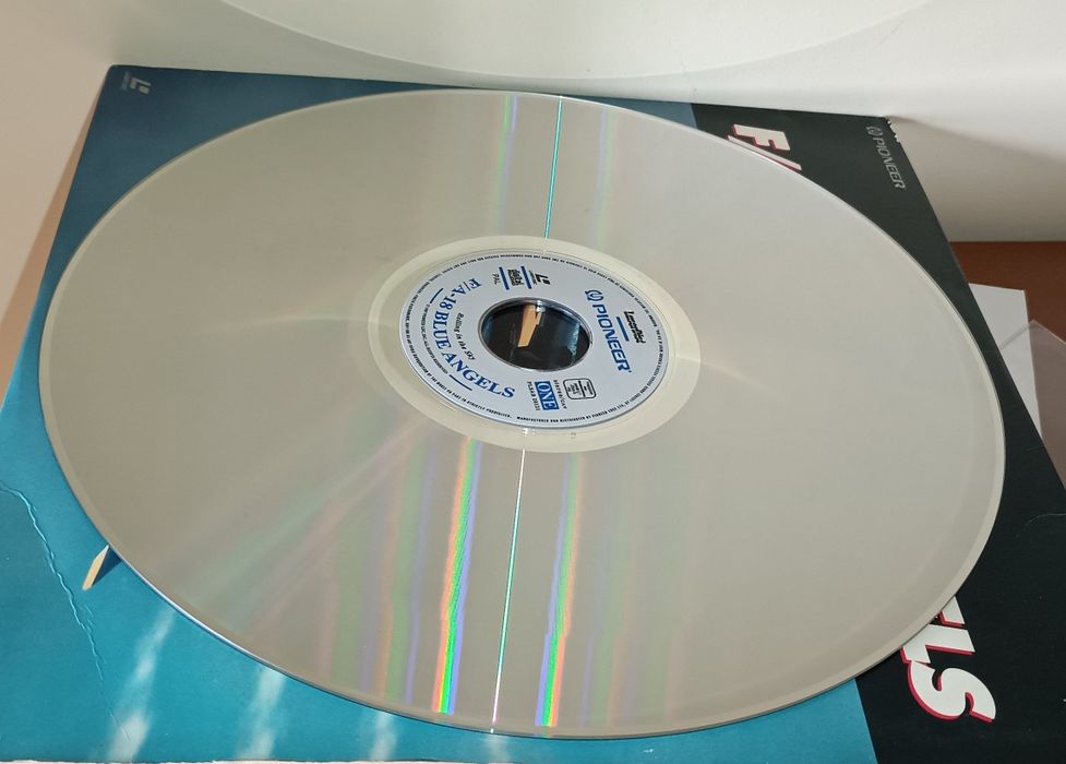Antigo laser disco Rolling in Sky: F/A-18 Blue Angels 1987 Laserdisc