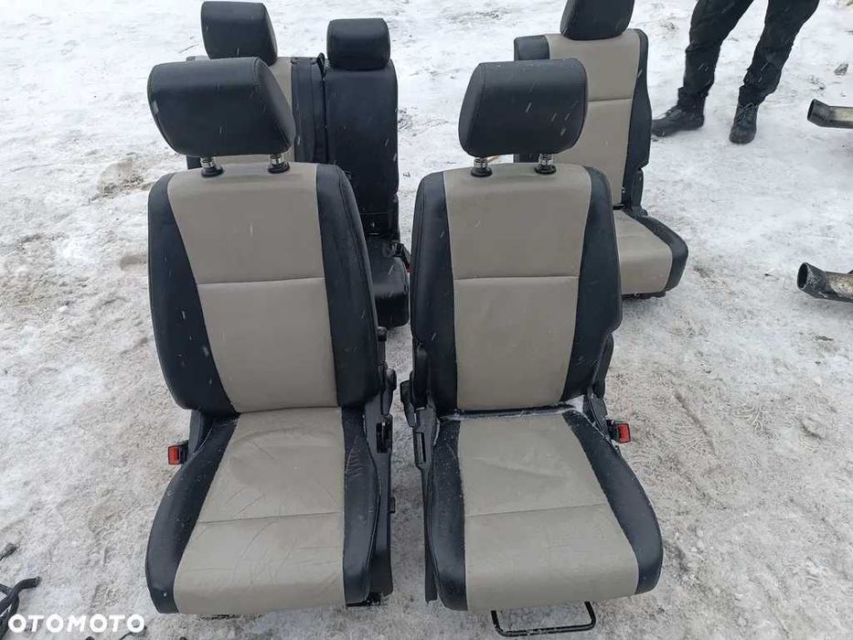 DODGE JOURNEY I fotele kanapa komplet EU SKÓRA elekryczne