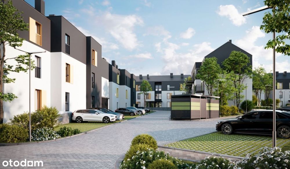 2-pokojowe mieszkanie 40m2 + ogródek