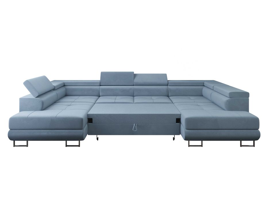 Narożnik Sofa Anton U funkcja spania delfin Kronos 7 sprezyna falista