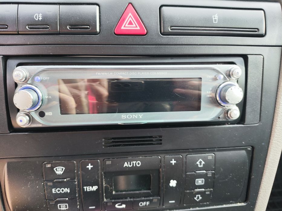 Radio Sony cdx m9900 winda animacje MP3 bluetooth