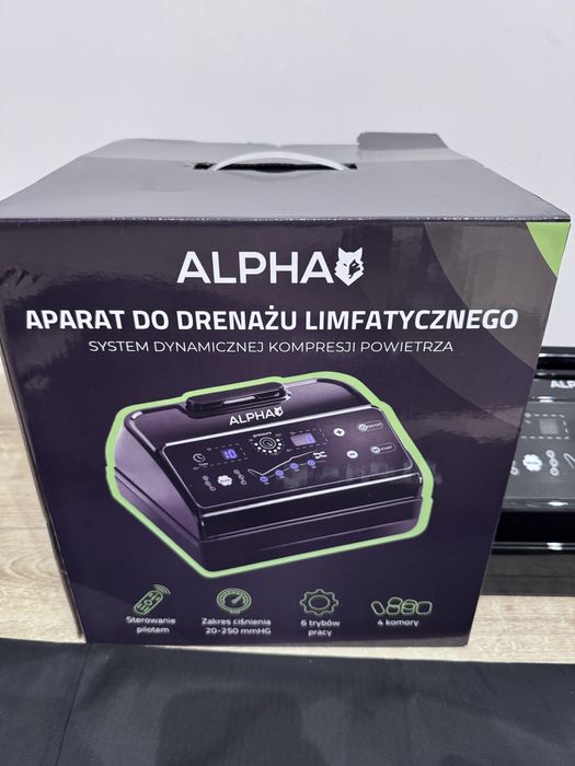 Aparat do masażu drenażu limfatycznego Alpha AMP-04