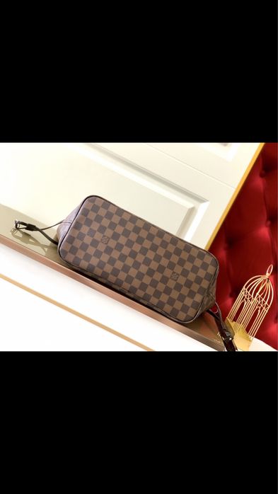 Torba torebka Louis Vuitton neverfull mm gm ebene szachownica SKORA NA