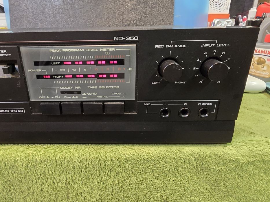 NIKKO ND-350 magnetofon kasetowy deck.