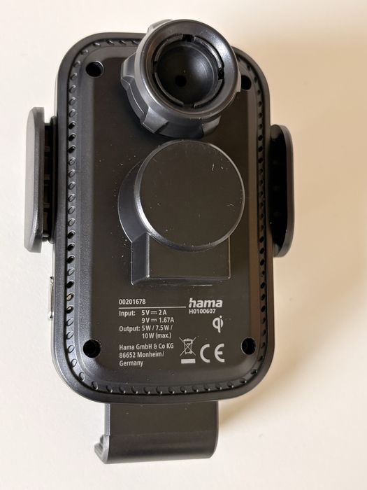 Uchwyt na telefon do samochofu Hama jak nowy. Indukcyjne ładowanie