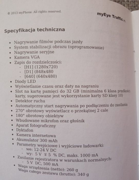 Wideorejestrator samochodowy