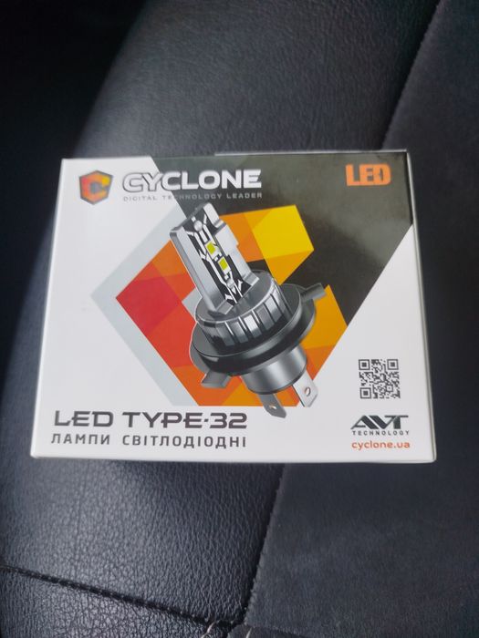 Led лампы Cyclone в птф H11 новые