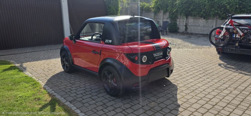 Tazzari Zero se , elektryk, L7e, B1, vat23% , zamiana