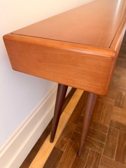 Consola Longa Modernista Mid-Century Vintage – 218 cm